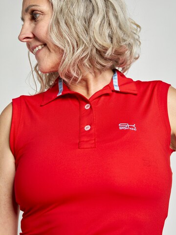 SPORTKIND Performance shirt 'Poloshirt' in Red