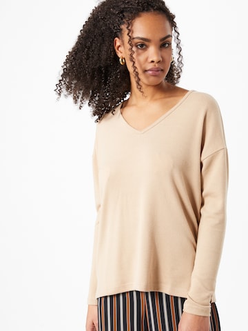 Kaffe Pullover 'Siane' in Beige: predná strana