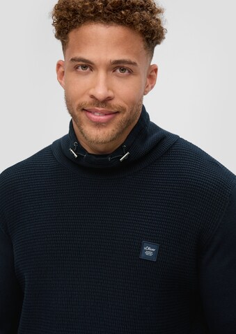 s.Oliver Men Big Sizes Pullover in Blau