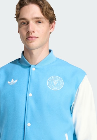 Veste mi-saison 'Inter Miami CF' ADIDAS ORIGINALS en bleu