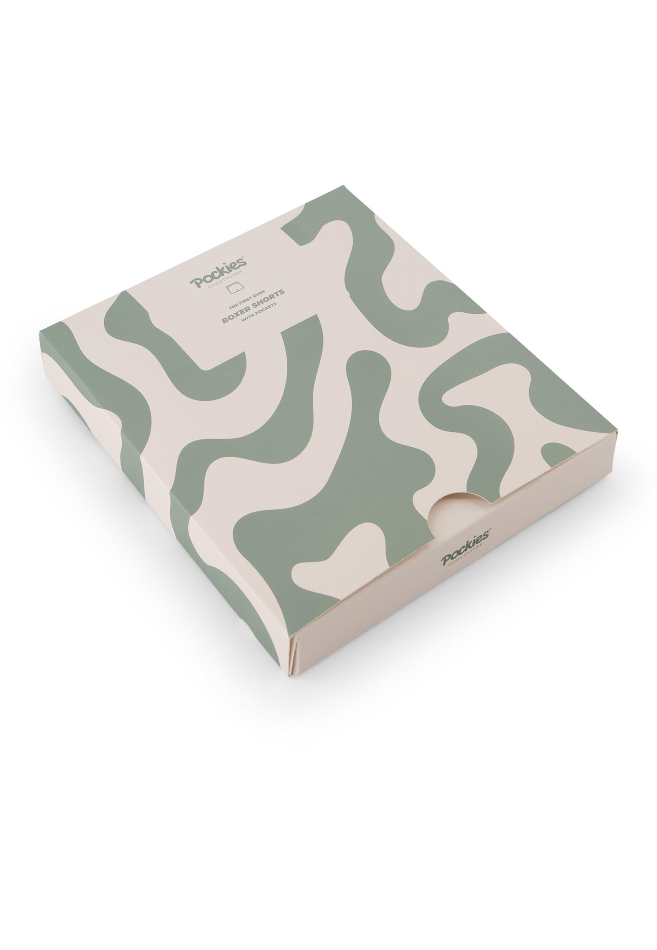 Pockies Boxer shorts 'Swirls' in Green