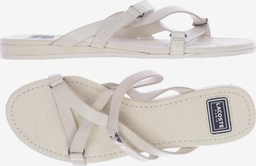 LACOSTE Sandalen 35,5 in Weiß: predná strana