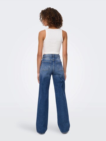 ONLY Wide leg Jeans 'ONLJUICY' i blå