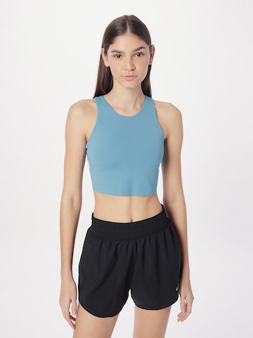 NIKE Sporttop in Blauw: voorkant