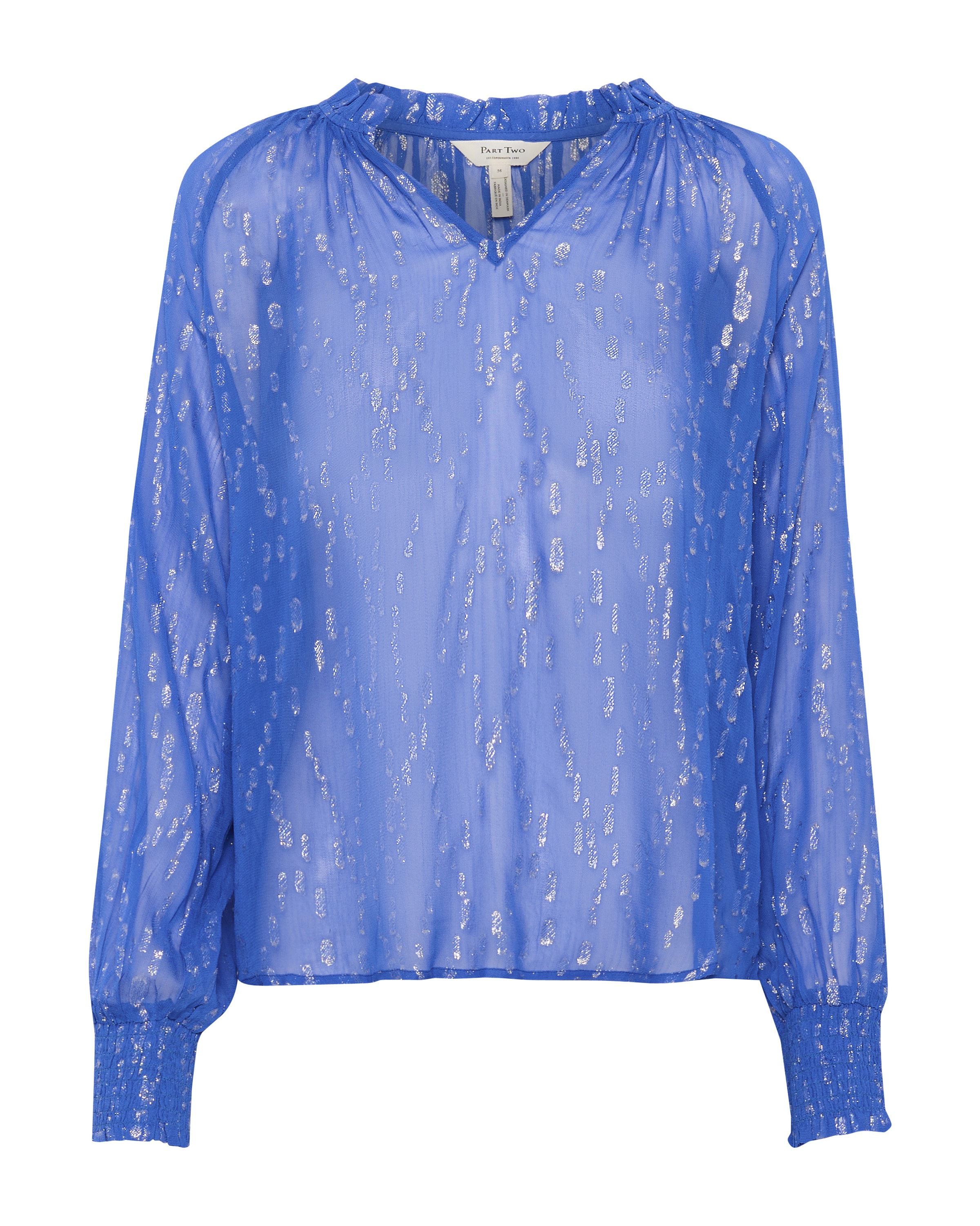 Part Two Blouse 'Teia' in Blue: front