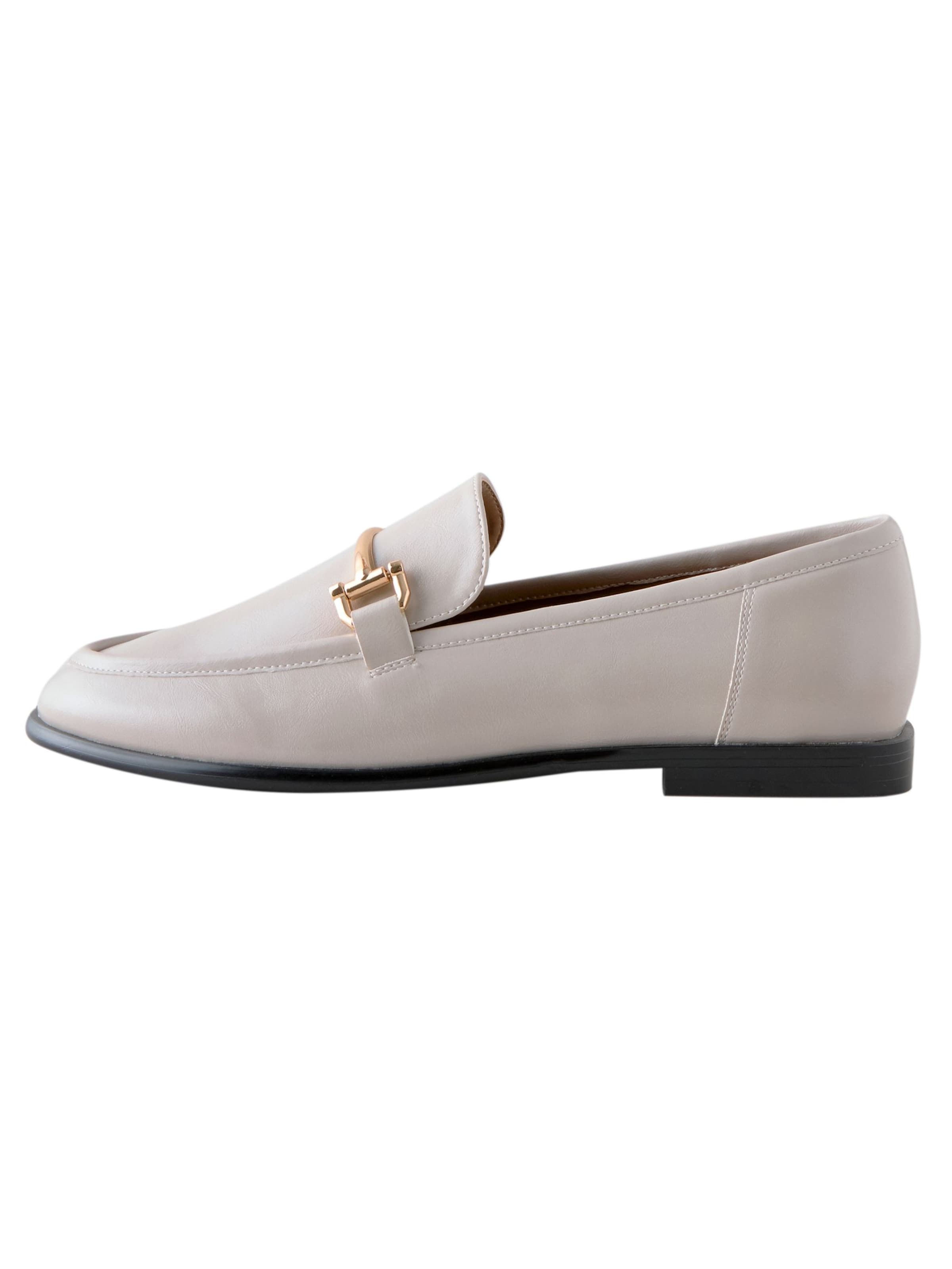 Next - Sapato Slip-on 'Forever Comfort' em branco: frente