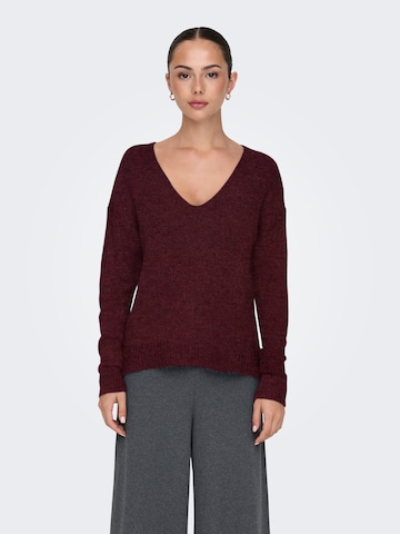 JDY - Pullover 'JDYELANORA' em vermelho: frente