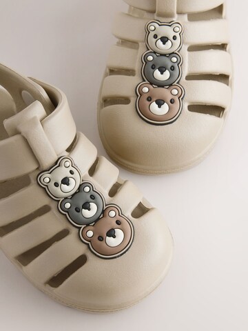 Next Открытая обувь в Бежевый