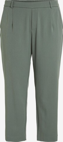 EVOKED Slim fit Pants in Green: front