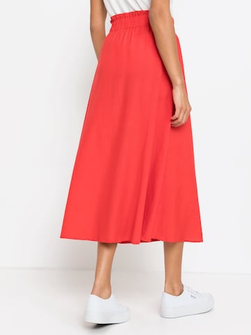 LASCANA Skirt in Red: back