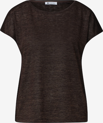 STREET ONE Shirt in Braun: Vorderseite