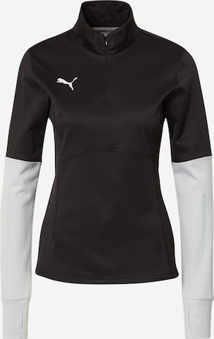 PUMA - Camiseta funcional en negro: frente