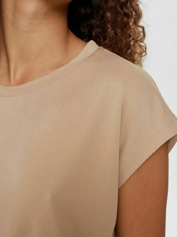 T-shirt 'Lizy' NÜMPH en beige