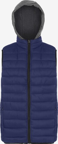 Flyweight Vest in Blue: front