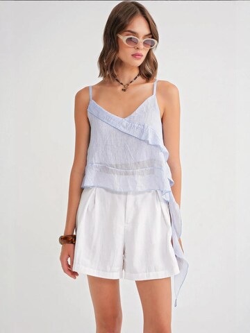 Top di MixRay in blu: frontale