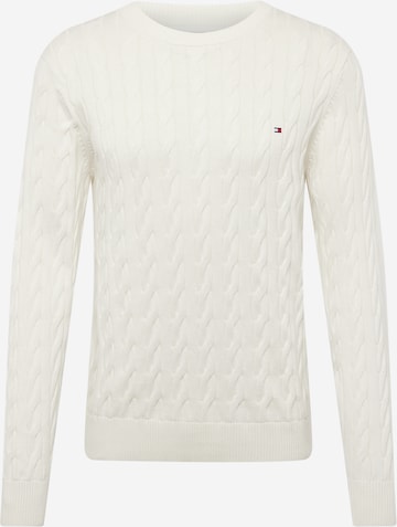 Pullover 'CLASSIC' di TOMMY HILFIGER in bianco: frontale