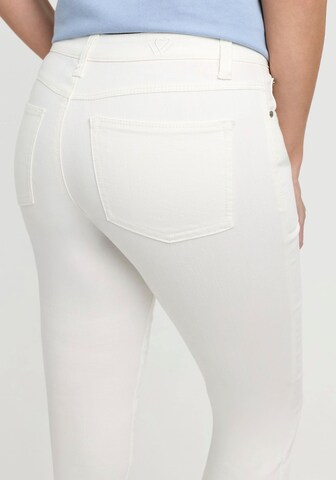 wonderjeans Slimfit Jeans in Weiß