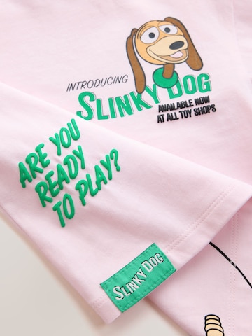Next - Camiseta 'Toy Story Slinky Dog' en rosa