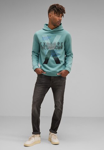 Street One MEN Sweatshirt in Grün