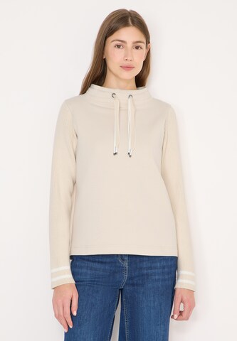 CECIL Sweatshirt in Beige: front