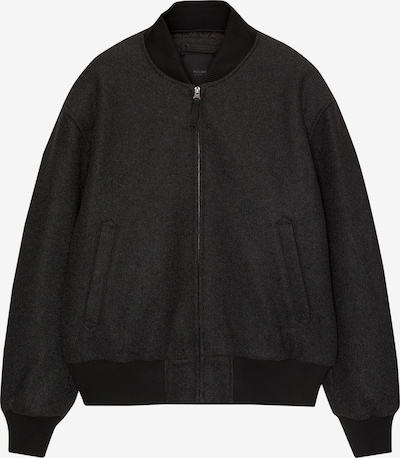 Pull&Bear Prijelazna jakna u crna / crna melange, Pregled proizvoda