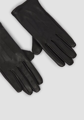 s.Oliver Fingerhandschuhe in Schwarz