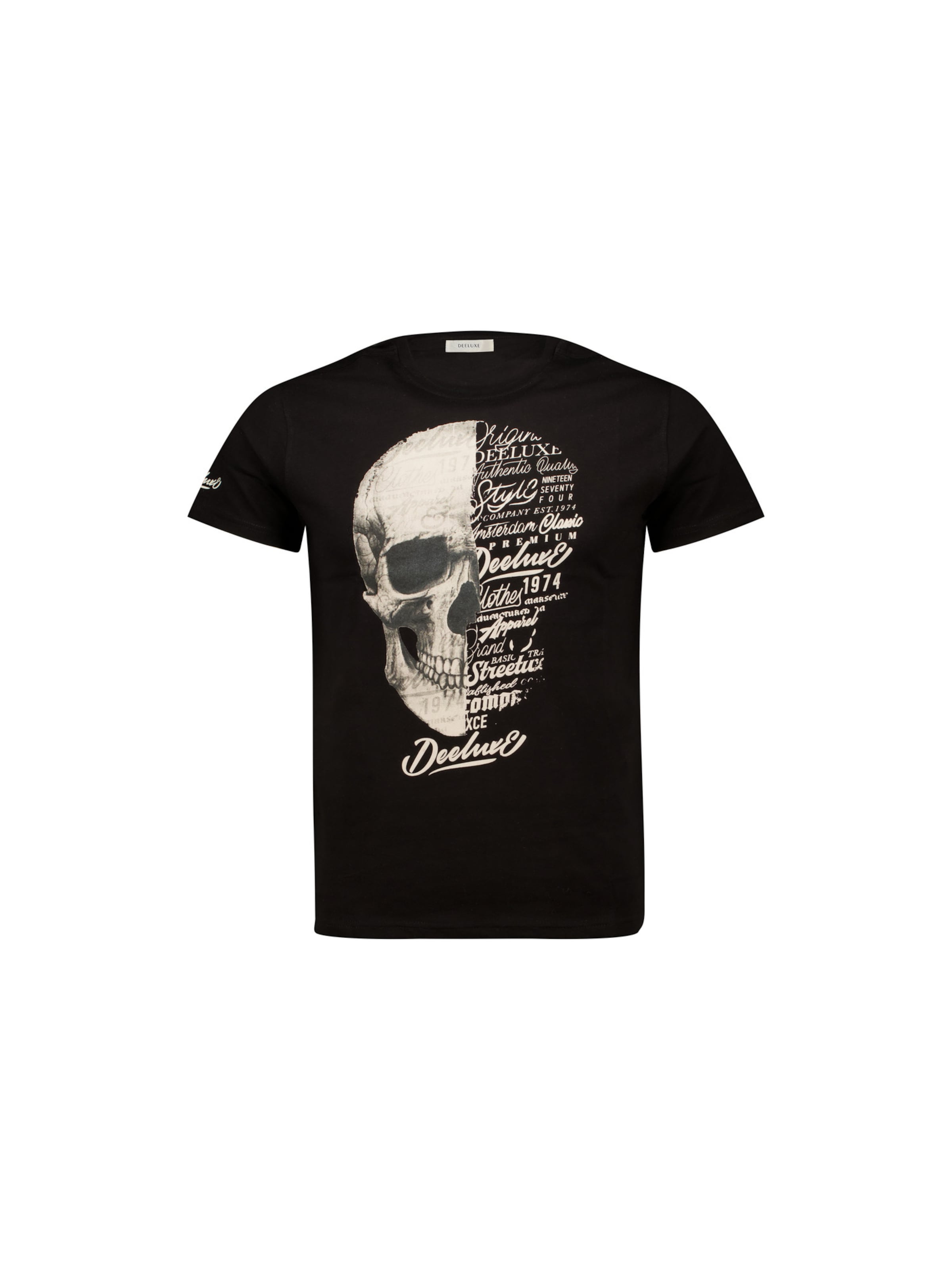T-Shirt 'VEGAS' Deeluxe en noir : devant