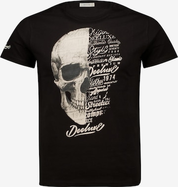 T-Shirt 'VEGAS' Deeluxe en noir : devant