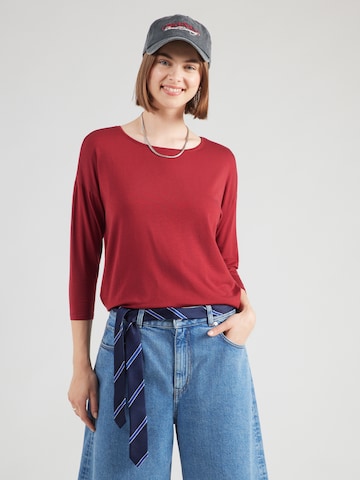 VERO MODA T-shirt 'VMAVA' i röd: framsida