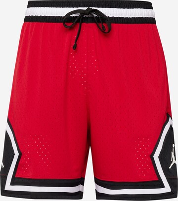 Jordan - Pantalón deportivo 'Diamond' en rojo: frente