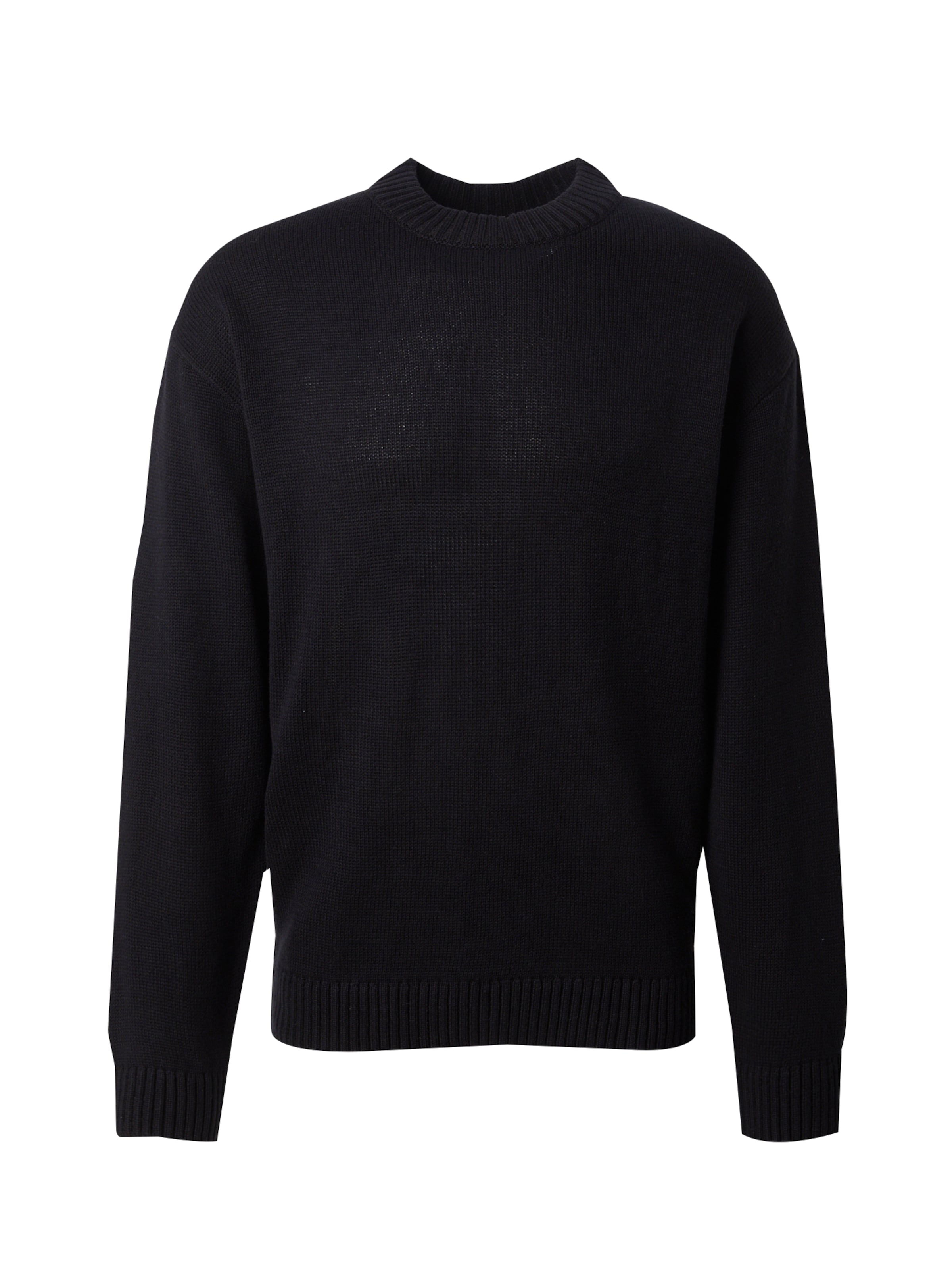 Pull-over 'JJEUrban' JACK & JONES en noir : devant