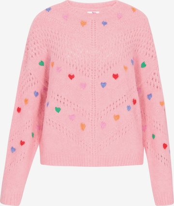 MYMOPulover - roza boja: prednji dio