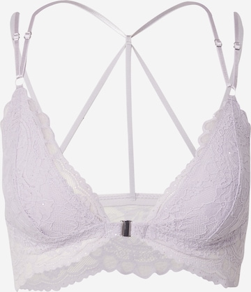 HunkemöllerBustier Grudnjak 'Isadora' - ljubičasta boja: prednji dio