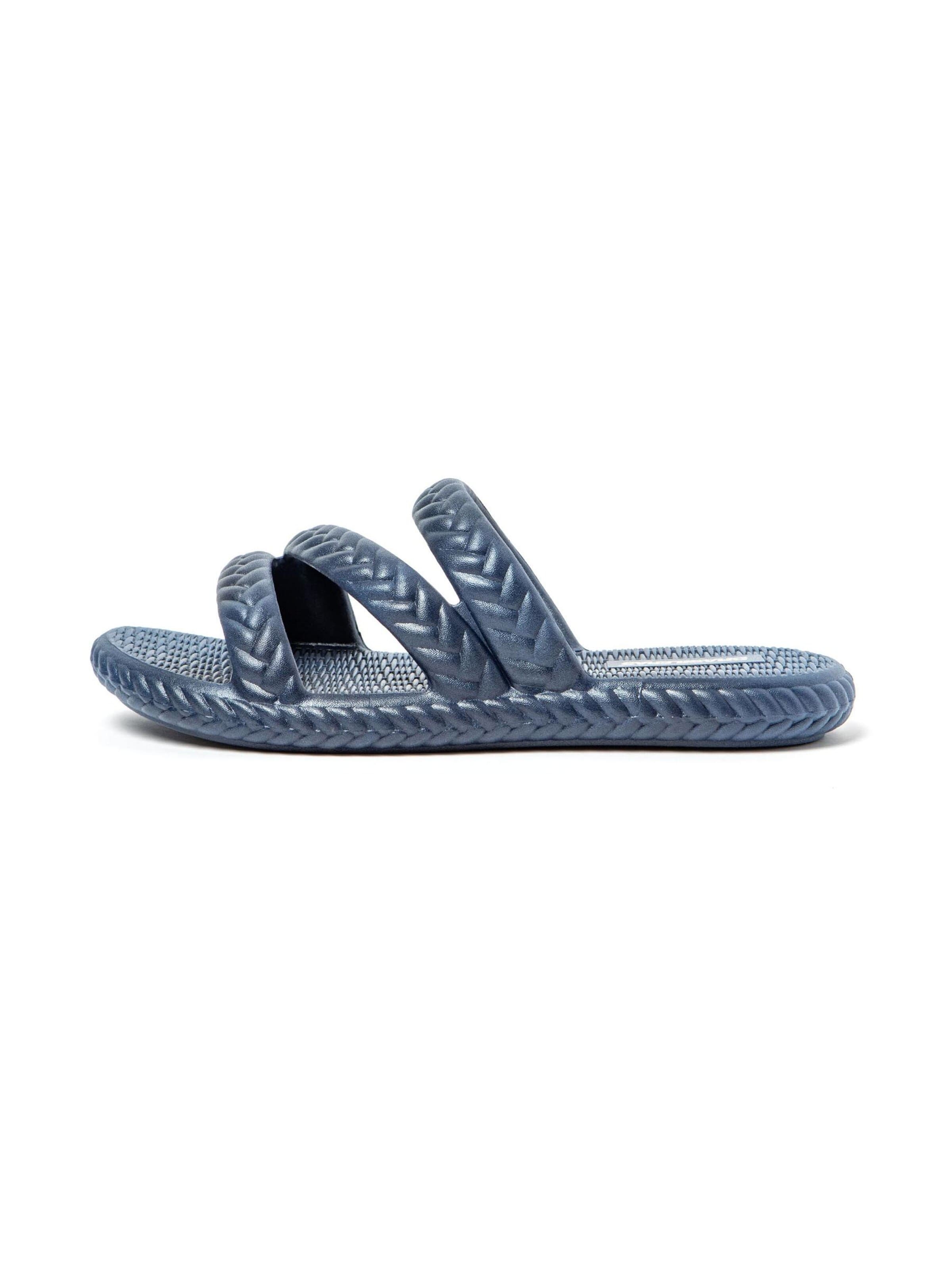 Brasileras - Zapatos para playa y agua 'Sira' en azul: frente
