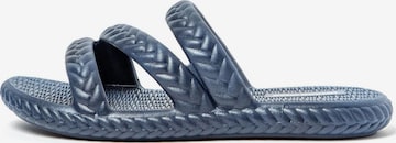 Brasileras - Zapatos para playa y agua 'Sira' en azul: frente