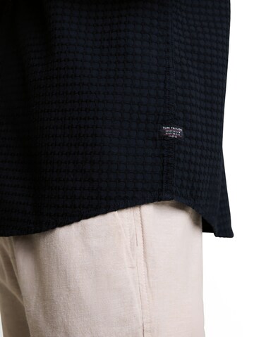 TOM TAILOR Regular fit Overhemd in Blauw