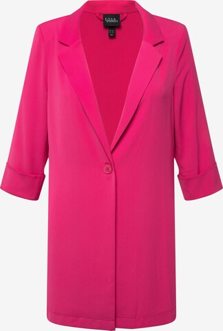 Blazer Ulla Popken en rose : devant