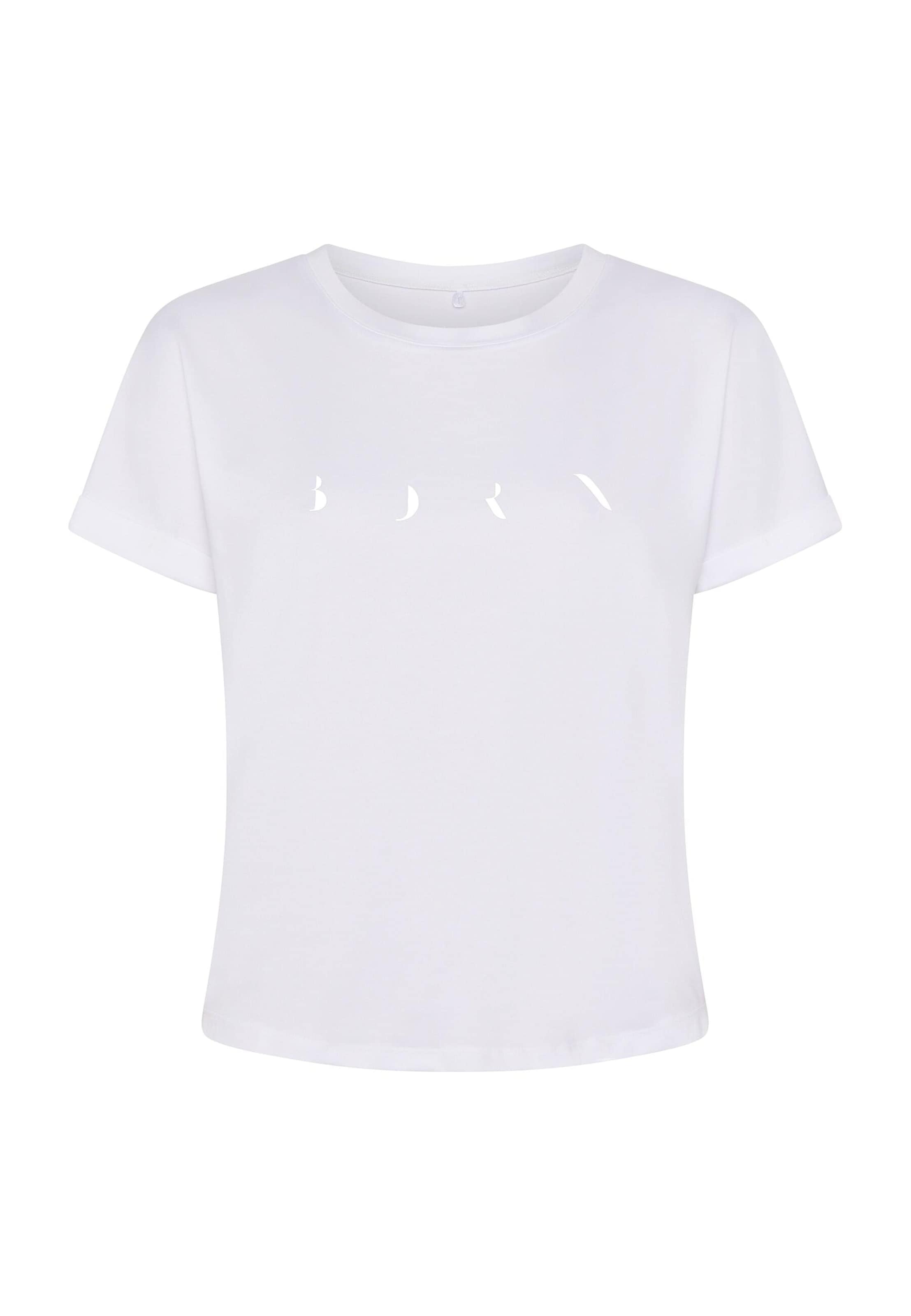 Born Shirt 'Azami' in White: front