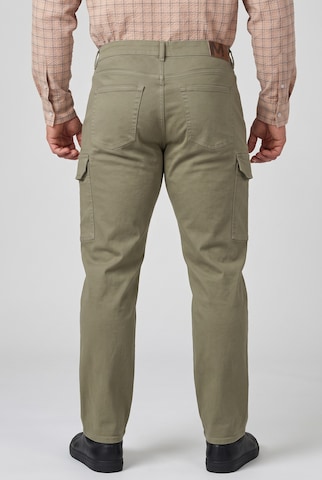 Men Plus Loose fit Jeans in Green