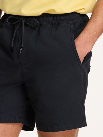 Shiwi Regular Trousers 'Josh' in Black