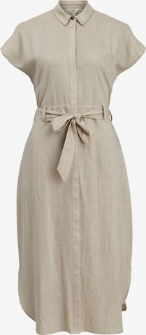 OBJECT Shirt Dress 'Solima' in Beige: front