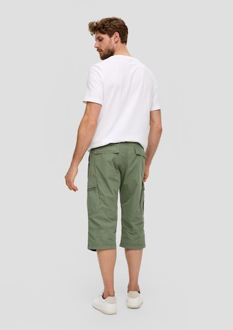 Regular Pantalon cargo s.Oliver en vert