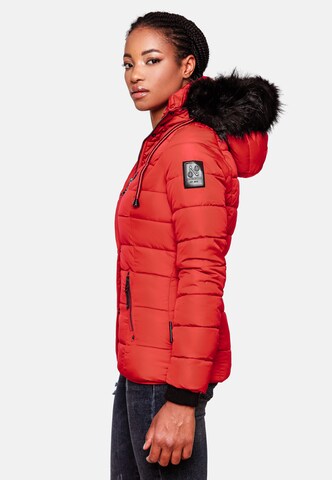 NAVAHOO Winter jacket 'Zuckerbiene' in Red