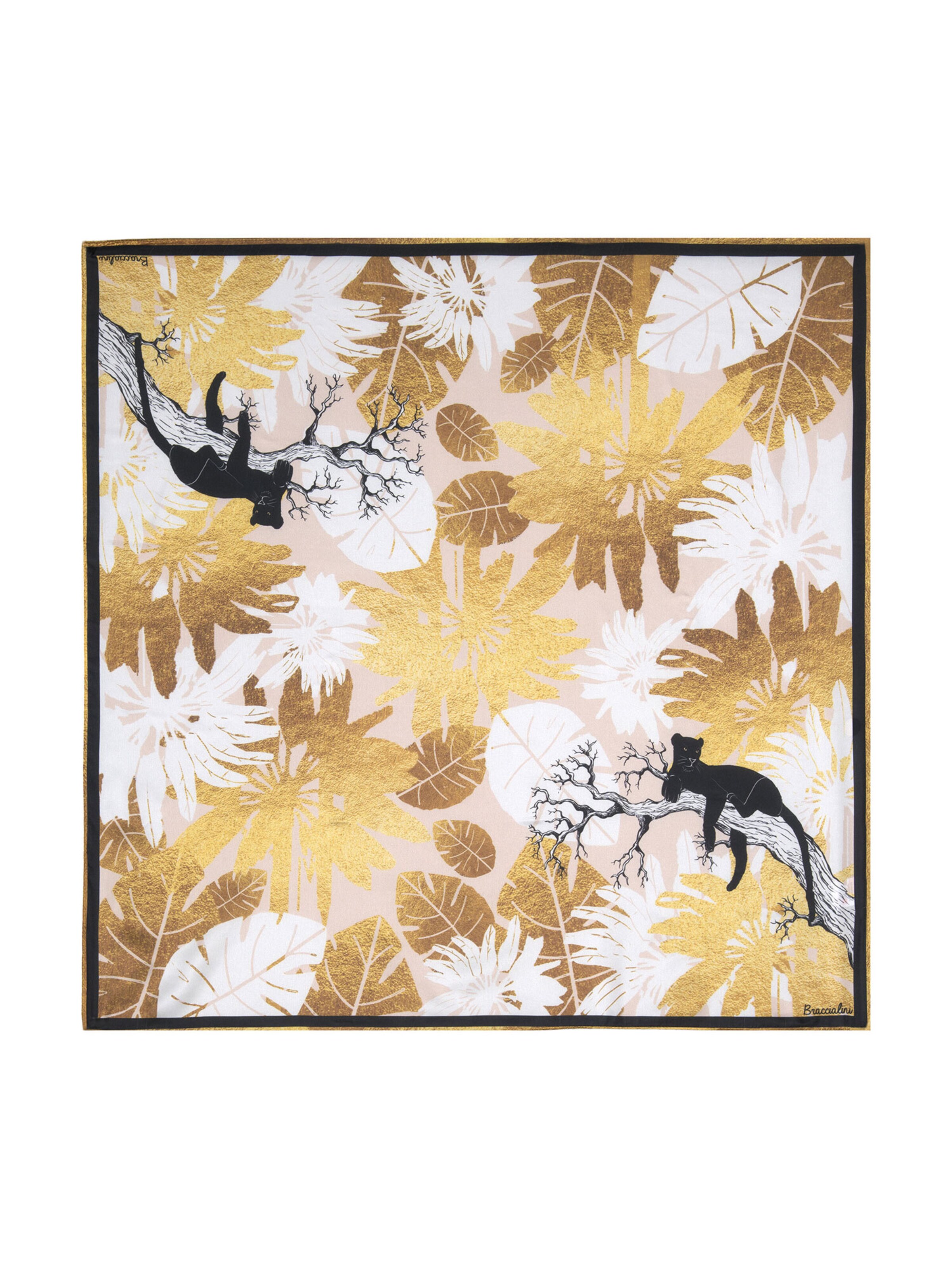 Sciarpa di Braccialini in colori misti: frontale