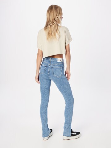 Coupe slim Jean Calvin Klein Jeans en bleu