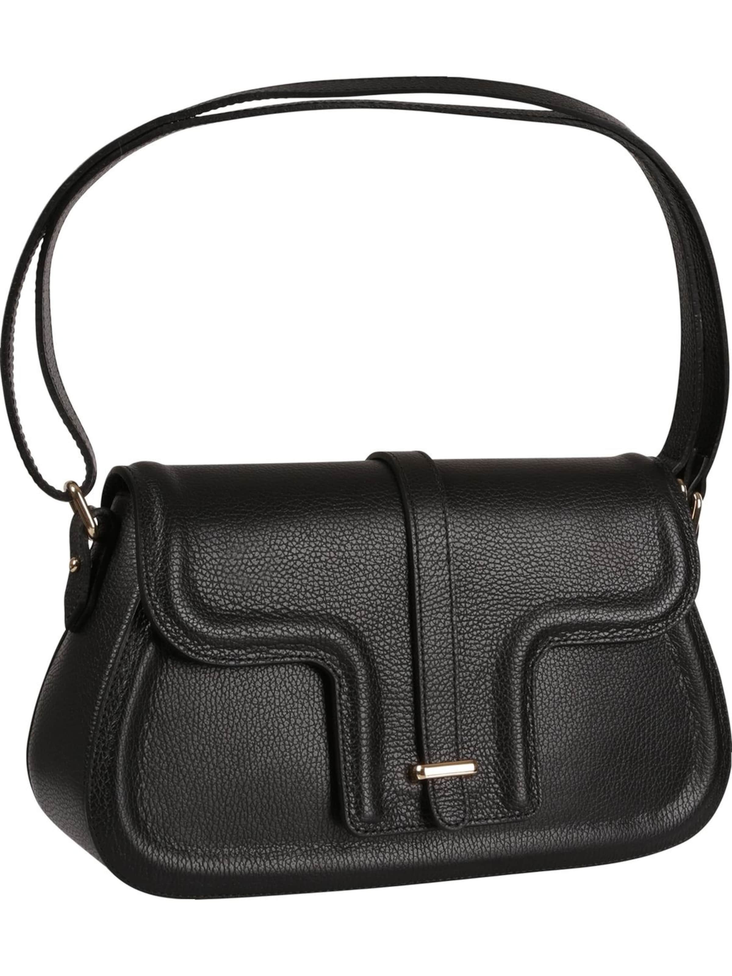 Toscanto - Bolso de hombro en negro: frente