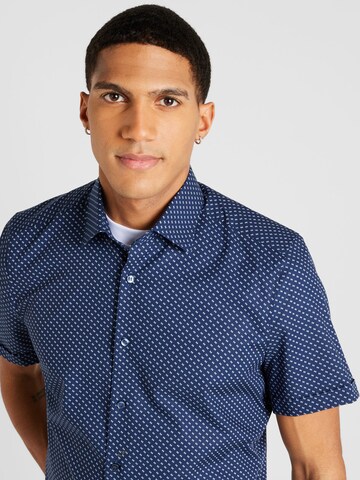 Coupe regular Chemise 'Level 5' OLYMP en bleu