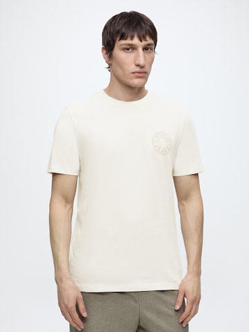 HUGO T-shirt 'Nemodo' i vit: framsida