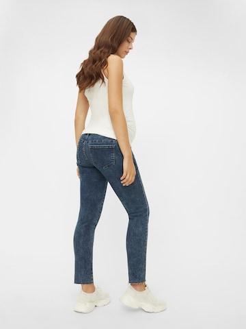 MAMALICIOUS Slimfit Jeans 'Ventura' in Blau