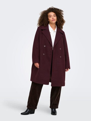 ONLY Carmakoma Tussenmantel 'ADINA' in Rood